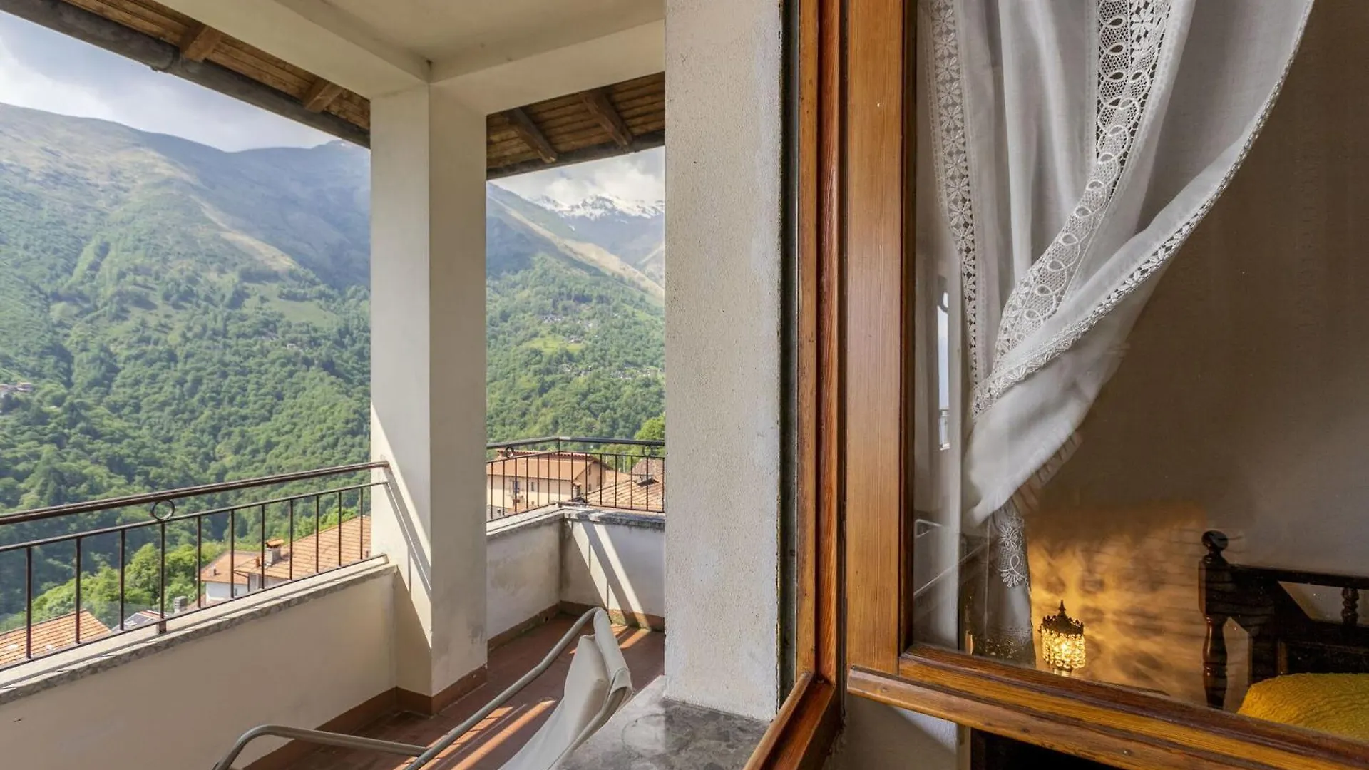 Apartamento Sciura Elena'S Terrace With Lake, Mounts & Valley By Halldis Garzeno Italia